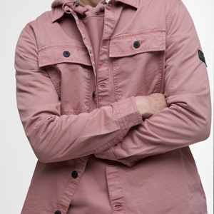 Barbour International Arlo Vintage Pink Overshirt